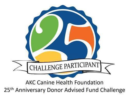 AKC CHF 25th Anniversary DAF Challenge Contributor